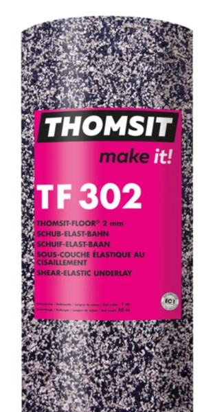Thomsit PCI TF 302 THOMSIT-FLOOR® Schub-Elast-Bahn, 2mm - Meterware
