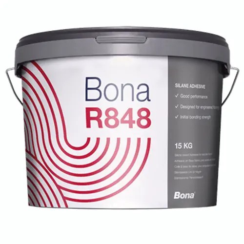 Bona R848 Elastischer 1-Komponenten-Klebstoff auf Silanbasis für Fertigparkett 15kg