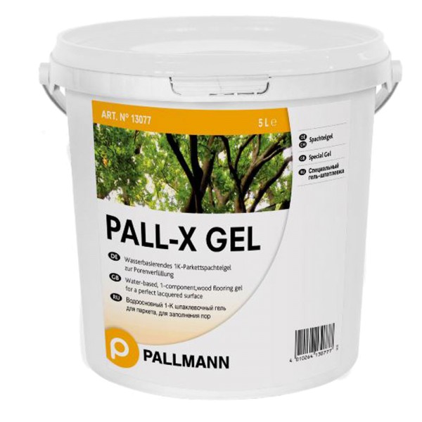 Pallmann Pall-X Gel 1K-Parkettspachtelgel zur Porenverfüllung 5 Liter auf DeinBoden24.de
