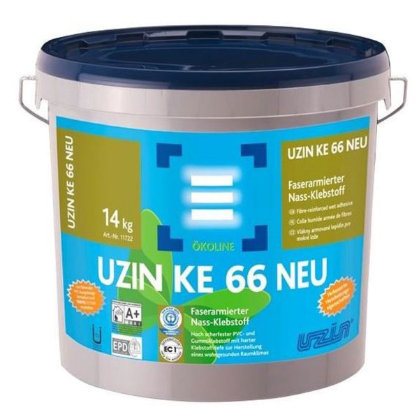 UZIN KE 6614kg Faserarmierter Nass-Klebstoff für Vinylboden auf Bauchemie.de