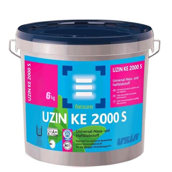 UZIN KE 2000 S Universalklebstoff für alle gängigen Bodenbelagsarten auf Bodenchemie.de