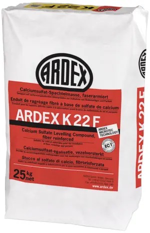 ARDEX K 22 F Calciumsulfat Spachtelmasse faserarmiert 25kg